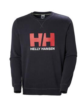 Sudadera Helly Hansen Logo Crew Marino