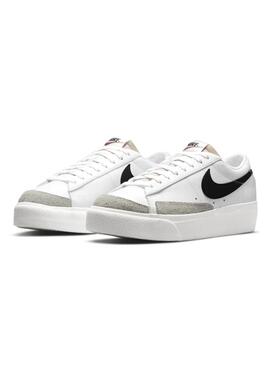 Zapatillas Nike Blazer Low Platform Blanco Para Mujer