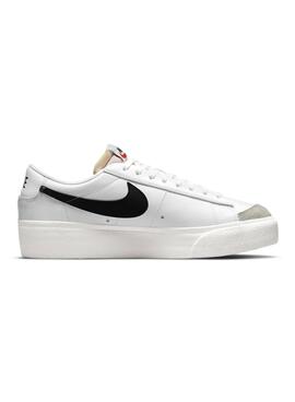 Zapatillas Nike Blazer Low Platform Blanco Para Mujer