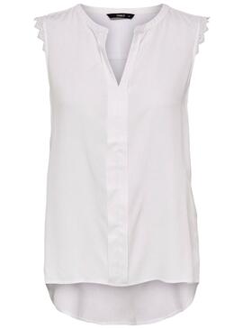 Top Only Kimmi Blanco Para Mujer