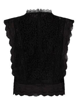 Blusa Only Karo Negro Para Mujer