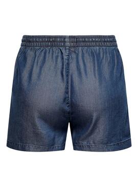 Short Only Pema Denim Oscuro Para Mujer