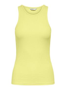 Camiseta Only Kenya Amarillo Para Mujer