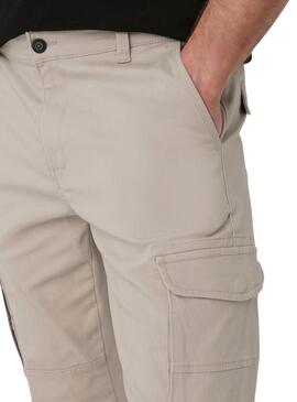 Pantalón Only and Sons Carter Beige Para Hombre