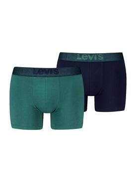 Boxers Levis Bristo Verde Para Hombre