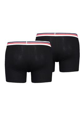 Boxers Levis Logo Negro Para Hombre