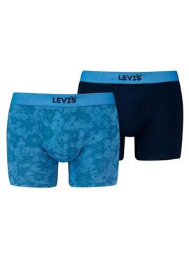 Boxers Levis Tera Azul Para Hombre