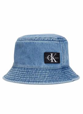 Gorro Calvin Klein Denim Bucket Para Niño Niña