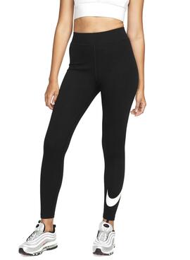 Mallas Nike Sportswear Classics GX Negro Para Mujer