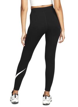 Mallas Nike Sportswear Classics GX Negro Para Mujer