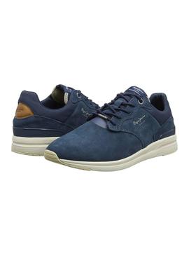 Zapatillas Pepe Jeans Jayker Dual Azul Hombre