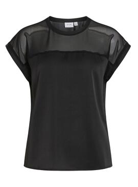 Top Vila Villette Negro Para Mujer