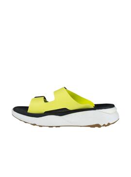 Sandalias Munich Banzai Amarillo Para Mujer