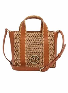 Bolso Pepe Jeans Elisie Quincy Marrón Para Mujer