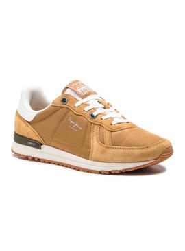 Zapatillas Pepe Jeans Marron Hombre