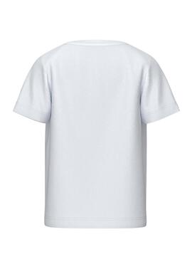 Camiseta Name It Hesun Blanco Para Niño