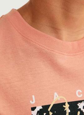 Camiseta Name It Joraruba Aop Naranja Niño