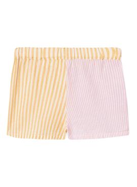 Short Name It Histripe Amarillo Para Niña