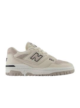 New Balance 550 Linen Blanco Para Hombre