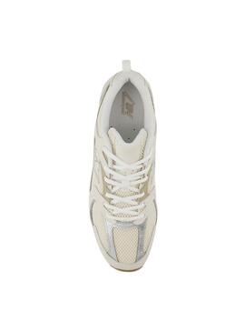 Zapatillas New Balance 530 Linen Crema Para Mujer