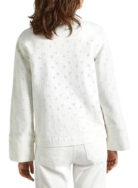 Cazaodra Pepe Jeans Anny Blanco Para Mujer