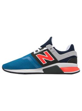 Zapatillas New Balance 247 NMU Azul Para Hombre