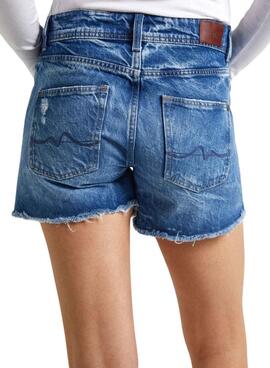 Shorts Pepe Jeans Relaxed Para Mujer