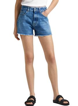 Shorts Pepe Jeans Denim A Line Para Mujer