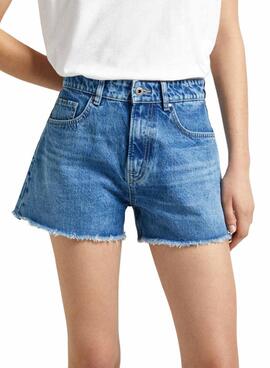 Shorts Pepe Jeans Denim A Line Para Mujer