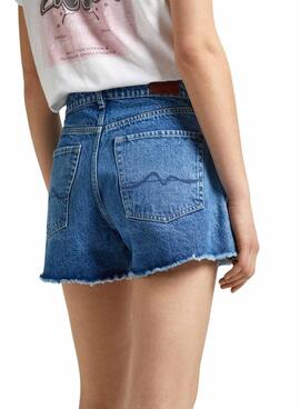 Shorts Pepe Jeans Denim A Line Para Mujer