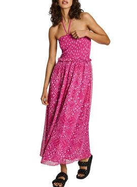 Vestido Pepe Jeans Daleysa Rosa Para Mujer