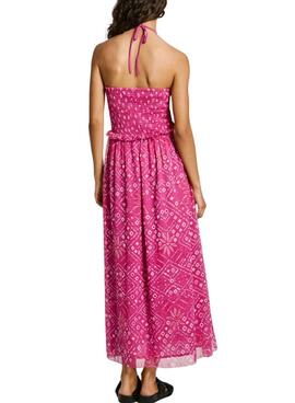 Vestido Pepe Jeans Daleysa Rosa Para Mujer