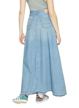 Falda Pepe Jeans Maxi Para Mujer