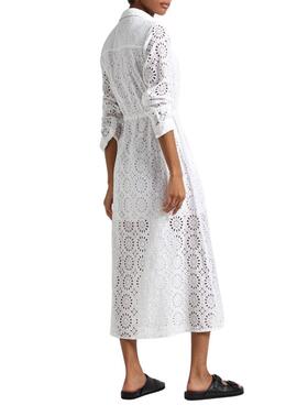 Vestido Pepe Jeans Ethel Blanco Para Mujer