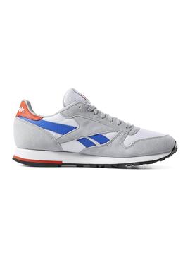 Zapatillas Reebok Classic Leather Gris Hombre