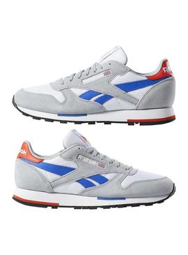 Zapatillas Reebok Classic Leather Gris Hombre