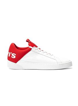 Zapatillas Levis Mullet Rojo Hombre