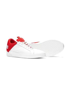 Zapatillas Levis Mullet Rojo Hombre