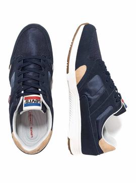 Zapatillas Levis Sutter Marino Hombre