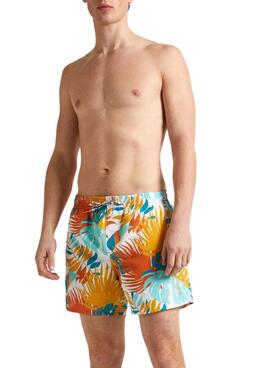 Bañador Pepe Jeans Leaf Multicolor Para Hombre