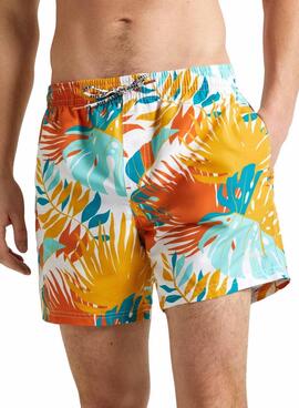 Bañador Pepe Jeans Leaf Multicolor Para Hombre