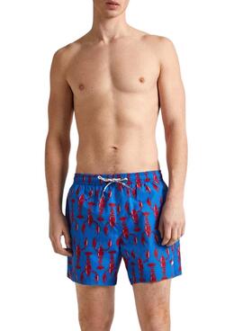 Bañador Pepe Jeans Lobster Azul Para Hombre