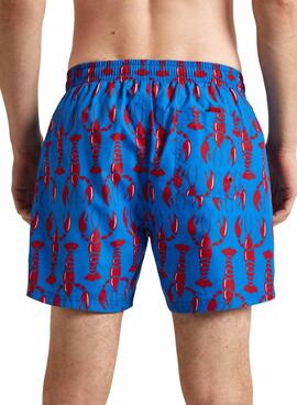 Bañador Pepe Jeans Lobster Azul Para Hombre