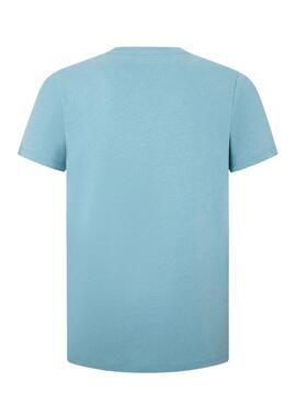 Camiseta Pepe Jeans Ciel Azul Para Hombre