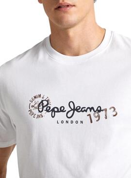 Camiseta Pepe Jeans Camille Blanco Para Hombre