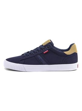 Zapatillas Levis Skinner Marino Hombre