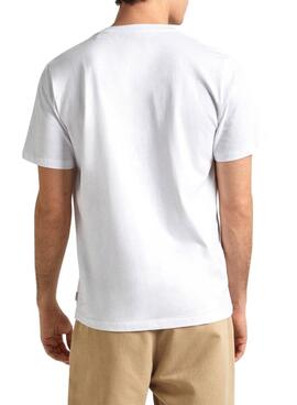 Camiseta Pepe Jeans Cooper Blanco Para Hombre