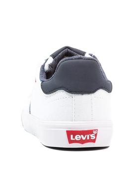 Zapatillas Levis Skinner Blanco Hombre