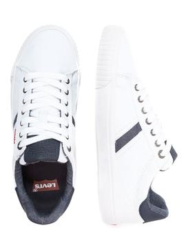 Zapatillas Levis Skinner Blanco Hombre