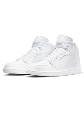 Zapatillas AIR JORDAN 1 MID 136 Blanco
